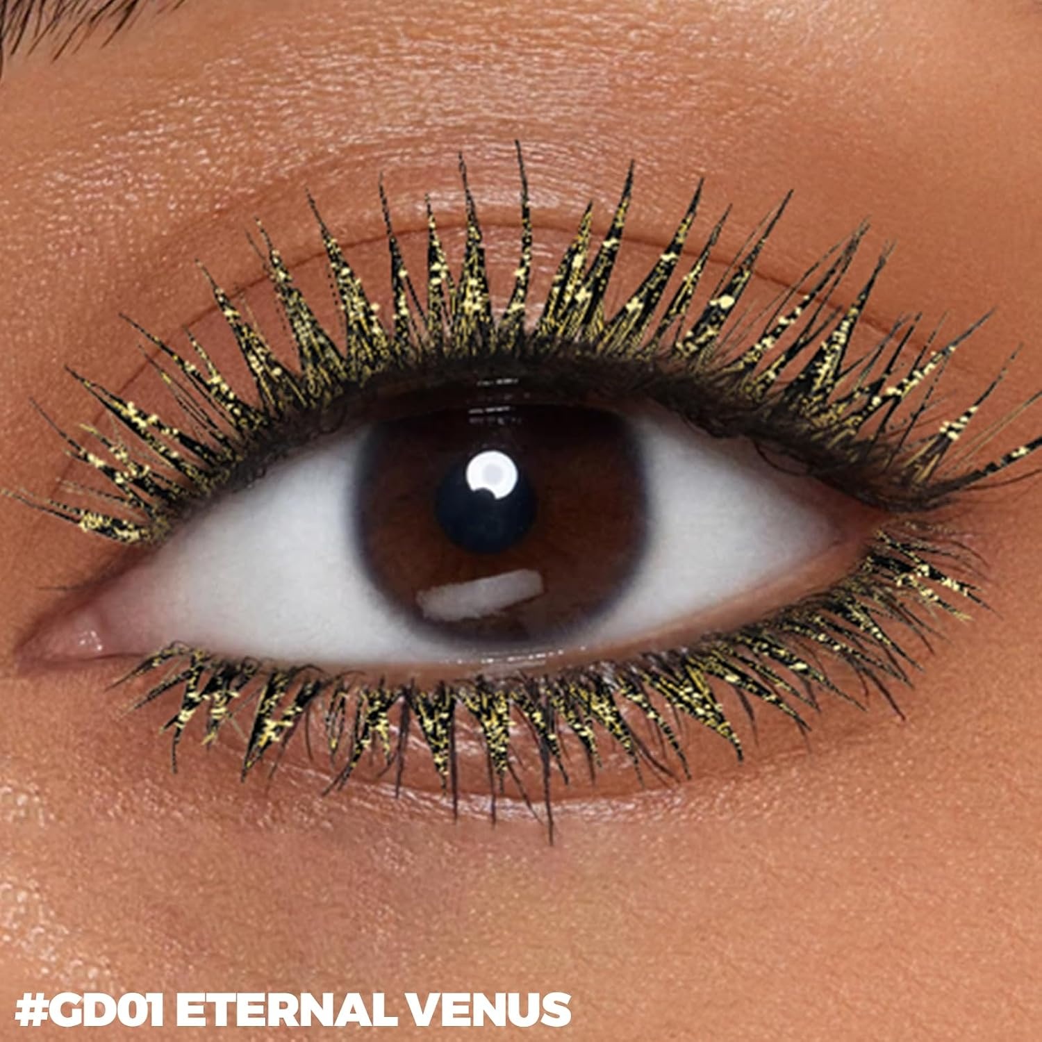 image:imageFOCALLURE Star Drifter Glitter Mascara Topper Long Lasting Quick Dry Soft Gel Classic Silver Shimmer Finish SV02 COMETARY BRUSTGD01 ETERNAL VENUS