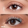 FOCALLURE Star Drifter Glitter Mascara Topper, Long Lasting Quick Dry Soft Gel, Classic Silver Shimmer Finish, SV02 COMETARY BRUST(BL01 INCEPTION)