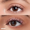 FOCALLURE Star Drifter Glitter Mascara Topper, Long Lasting Quick Dry Soft Gel, Classic Silver Shimmer Finish, SV02 COMETARY BRUST(PK01 PINK PLANET)