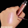 FOCALLURE Star Drifter Glitter Mascara Topper, Long Lasting Quick Dry Soft Gel, Classic Silver Shimmer Finish, SV02 COMETARY BRUST(PK01 PINK PLANET)