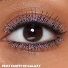 FOCALLURE Star Drifter Glitter Mascara Topper, Long Lasting Quick Dry Soft Gel, Classic Silver Shimmer Finish, SV02 COMETARY BRUST(PK03 VANITY OF GALAXY)