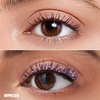 FOCALLURE Star Drifter Glitter Mascara Topper, Long Lasting Quick Dry Soft Gel, Classic Silver Shimmer Finish, SV02 COMETARY BRUST(PK03 VANITY OF GALAXY)